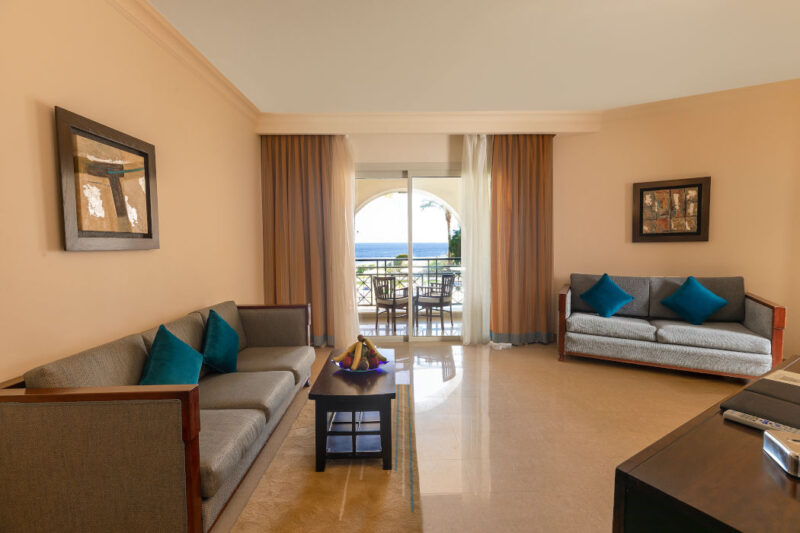 Stella Di Mare Beach Hotel and Spa Sharm El Sheikh Stella Suite Living Room