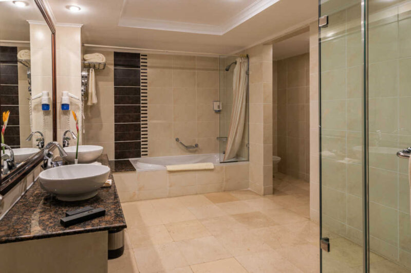 Stella Di Mare Golf Hotel Executive Suite Bathroom