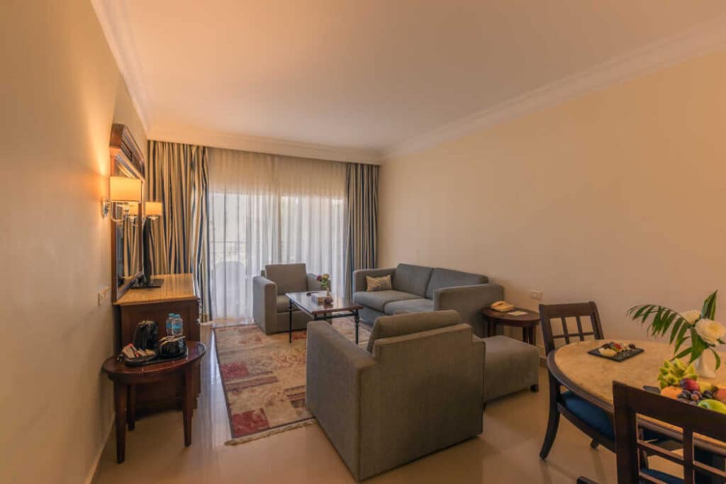 Stella Di Mare Grand Hotel Ain Soukhna Executive Suite Living