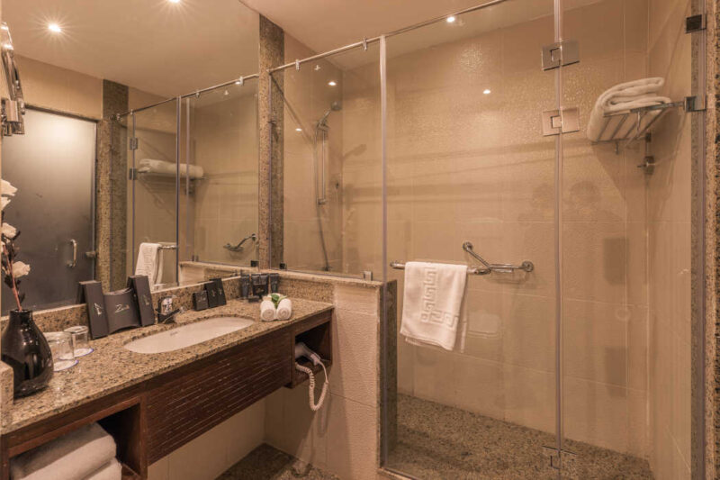 Stella Di Mare Grand Hotel Ain Soukhna Standard Room Bathroom